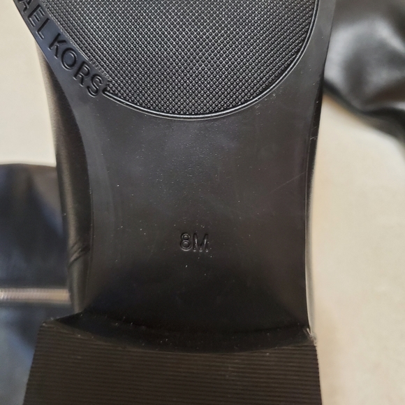 Michael Kors Leather Round Toe Knee High Boots Size 8 - Picture 14 of 16